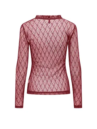 ONLY | Langarmshirt ONLSALINA | beere